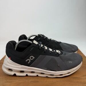 Mens On Cloudrunner Gray Athletic Road Running Sneakers Shoes Size 11 M